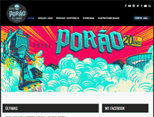 Tablet Screenshot of poraodorock.com.br